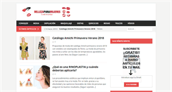 Desktop Screenshot of bellezaparamujeres.com